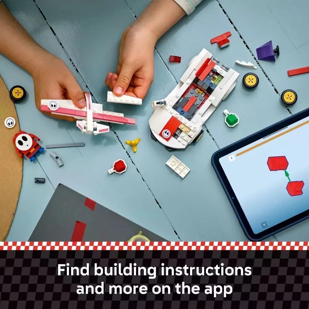 LEGO Super Mario Kart Shy Guy P-Wing 72045 Building Set New‎